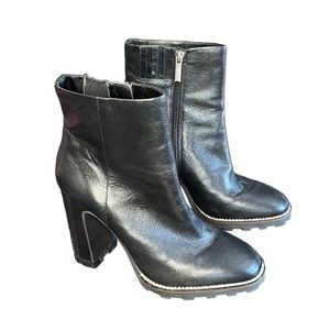 Karl Lagerfeld Black Heeled Boots